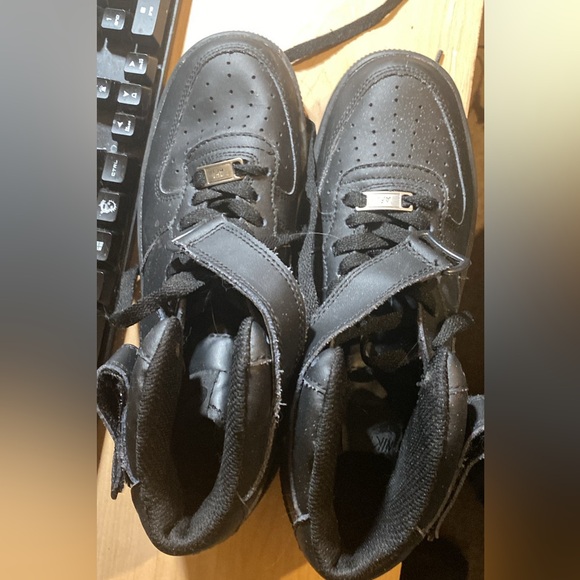 Nike Air Force black high - Picture 2 of 2